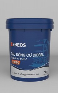 Dầu nhớt ENEOS TURBO cho xe ô tô 15w – 40 xô 18LL