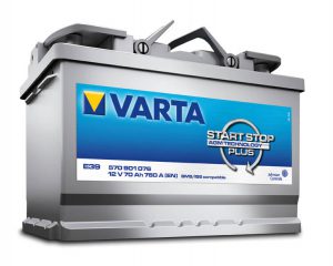 ắc quy varta 70ah start stop